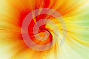Abstract image composed of colored lines that create spirals photo
