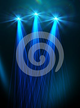 Abstract image of concert lighting