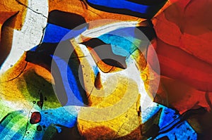 An abstract image consisting of correct and incorrect geometric shapes