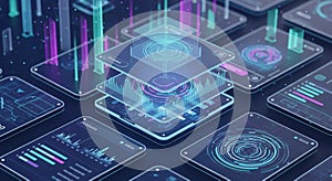 Abstract Digital Interface Concept