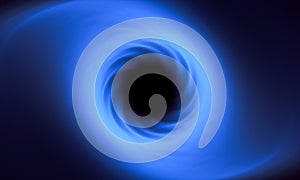 Blue Vortex Abstract Background
