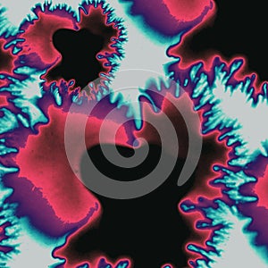 Abstract image displaying a dynamic pattern resembling fluid flow