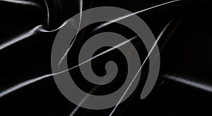 Abstract black and white streaks of light create a dynamic textured background