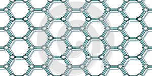 Hexagonal Network Pattern
