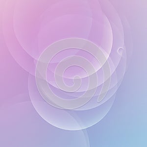 Abstract image featuring overlapping translucent circles creating a layered effect. The
