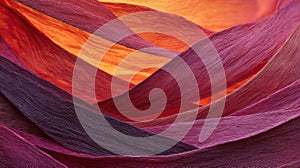 textured crimson fabric waves abstract