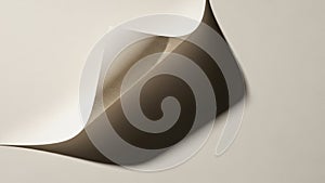 Highlights enhancing the contrast between the curved surface and the flat