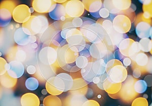 Abstract image featuring soft, blurred bokeh