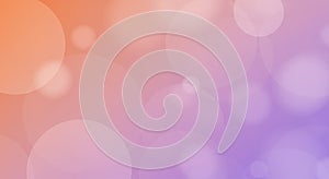 Abstract image featuring soft, overlapping bokeh circles in shades of orange and