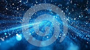 An abstract image of a noisy background in varying shades of blue, creating a sense of depth and texture. Generative AI