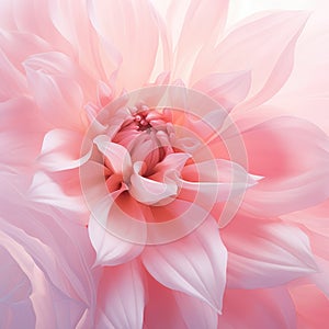 Abstract image of pink and, a close up of a flower, illustration with petal pink