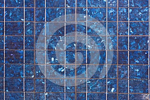 Abstract image of solar panels details photo