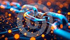 Digital Blockchain Network Connections