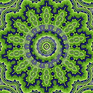 Abstract indian pattern with mandalas vector background