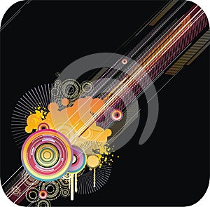 Abstract industrial background