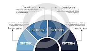 Abstract infographics number template. Vector illustration. Can be used for workflow layout, diagram, business step options, banne