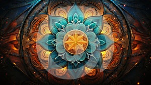 abstract, insanely beautiful meditation image, mystical patterns, magical colors, intricate textures , generated by AI