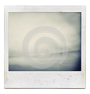 Abstract instant film picture