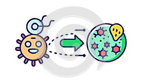 Abstract Interconnected Gears, System Integration, Mechanical Process, vector design Generative AI