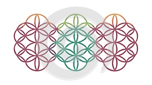 Abstract Interconnected Geometric Pattern Vector - Network, Modern Design, vector design Generative AI