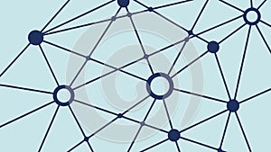 Abstract Interconnected Network Sphere, Technology Vector, vector design Generative AI