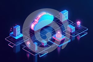 Abstract Interface DaaS Hosting Data Flow Visualization