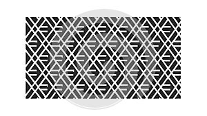 Abstract Interlocking Geometric Pattern, Modern Dynamic Design, vector design Generative AI