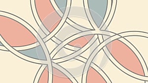 Abstract Interlocking Geometric Pattern Vector Background, vector design Generative AI
