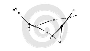 Abstract Interlocking X Shapes, Bold Geometric Vector Pattern, vector design Generative AI