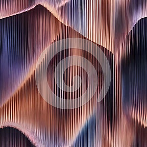 Abstract interpretation of soundwaves visualized through flowing, dynamic shapes and gradients2