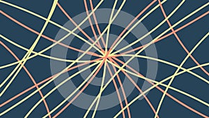 Abstract Intersecting Lines Geometric Pattern, vector design Generative AI