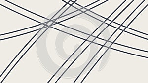 Abstract Intersecting Lines, Modern Grid Pattern, vector design Generative AI