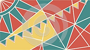 Abstract Intersecting Lines Pattern, Modern Art, vector design Generative AI