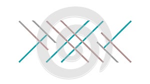 Abstract Intersecting Lines Pattern - Modern Geometric Design, vector design Generative AI