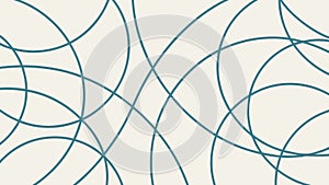 Abstract Intersecting Wavy Lines Pattern, vector design Generative AI