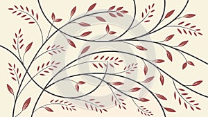 Abstract Intertwined Line Pattern, Dynamic Flow, vector design Generative AI