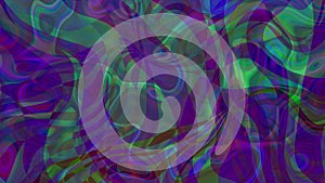 Abstract iridescent textual purple green background