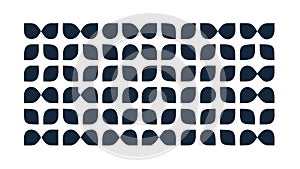 Abstract Irregular Rounded Shapes Pattern, Organic Background, vector design Generative AI
