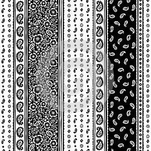 Abstract and irregular seamless chintz pattern,,