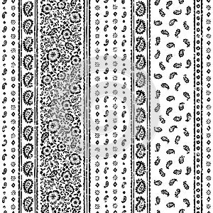 Abstract and irregular seamless chintz pattern,,