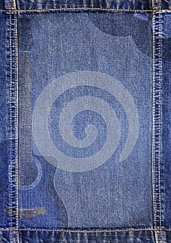 Abstract jeans musical background