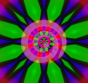 Abstract kaleidoscope