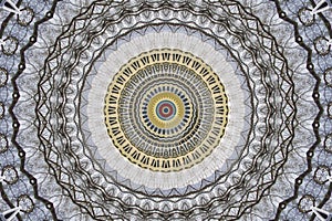Abstract kaleidoscope background. Beautiful multicolor kaleidoscope texture. Unique kaleidoscope design