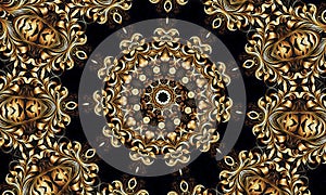 abstract kaleidoscope background. Beautiful multicolor kaleidoscope texture. Unique mandala design