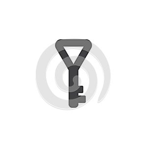 Abstract Key vector icon