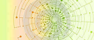 abstract labyrinth background