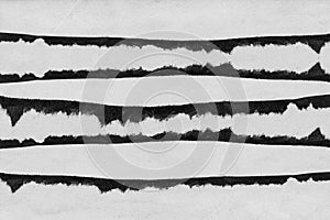 Abstract landscape, black and white minimalist art illustration.