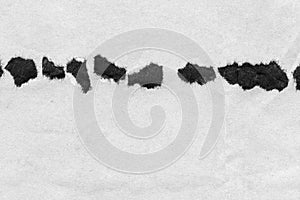 Abstract landscape, black and white minimalist art illustration.