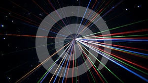 Laser Diffraction Pattern (ai generated)