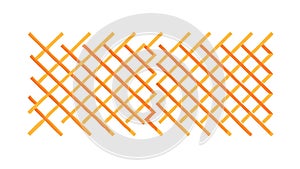 Abstract Lattice Grid Pattern Diagonal Lines Texture Vector, vector design Generative AI